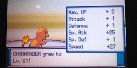 charmander best evs.